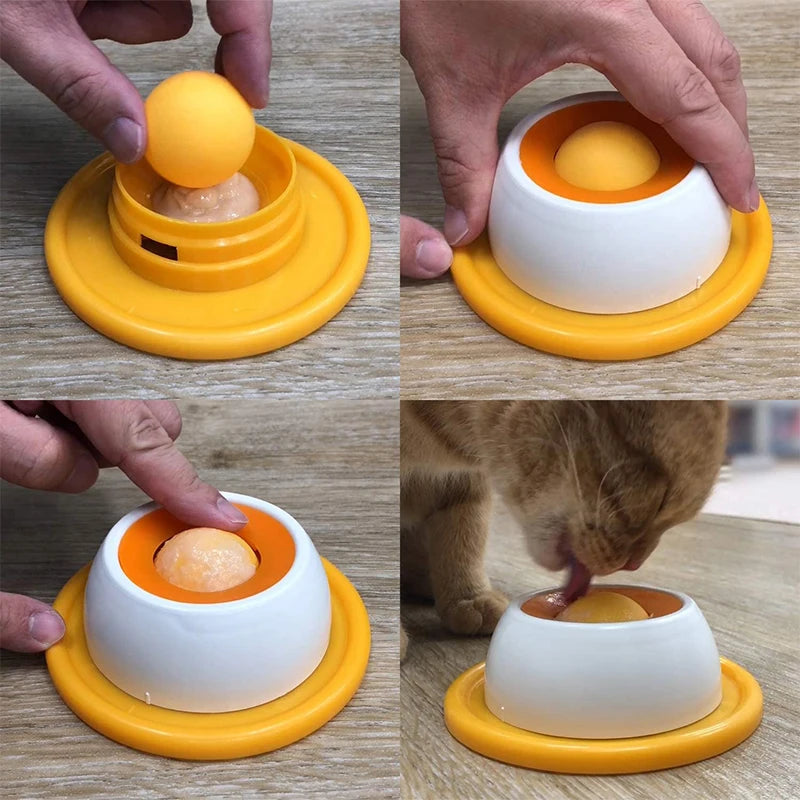 Esterilla para Lamer Yogur para Perros y Gatos, Plato Antiderrames para Comer Despacio, Mejora la Salud Dental y Reduce la Ansiedad